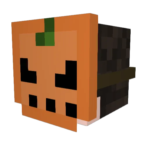 Lurixx_ Minecraft avatar head, 3D render