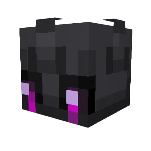 Luska_Longbow Minecraft avatar head, 3D render
