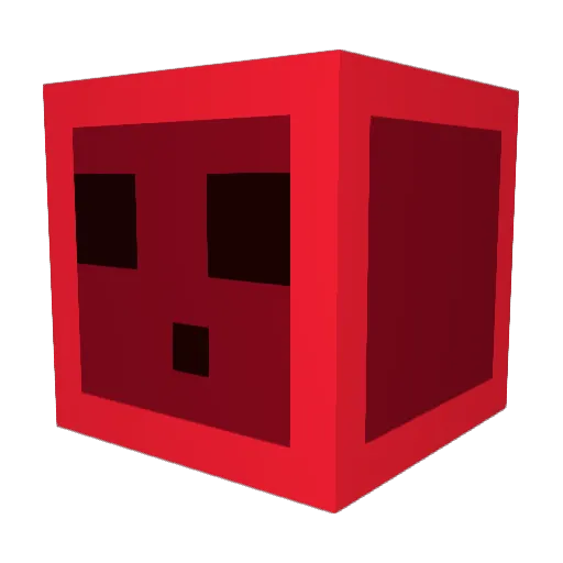 Lutfener Minecraft avatar head, 3D render