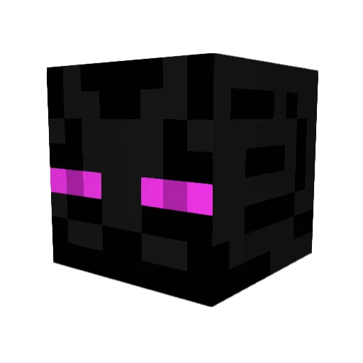 Lutheran Minecraft avatar head, 3D render