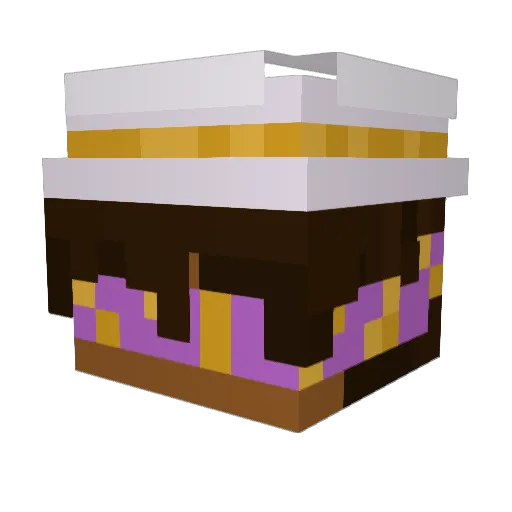 Luuft_ Minecraft avatar head, 3D render