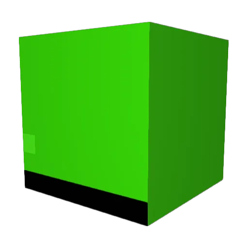 Luukrbb Minecraft avatar head, 3D render
