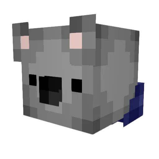 LuukvorstYT_ Minecraft avatar head, 3D render