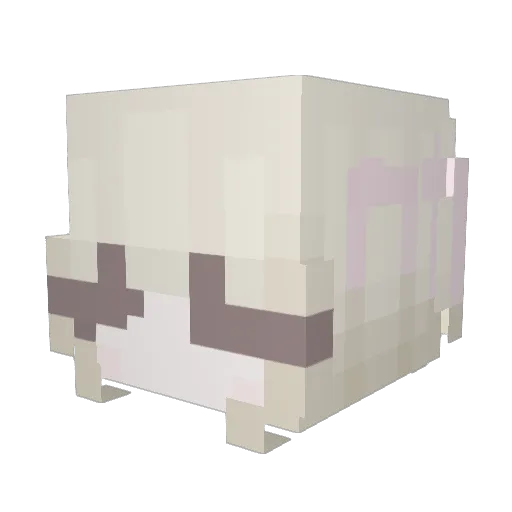 Luv_Cherie Minecraft avatar head, 3D render