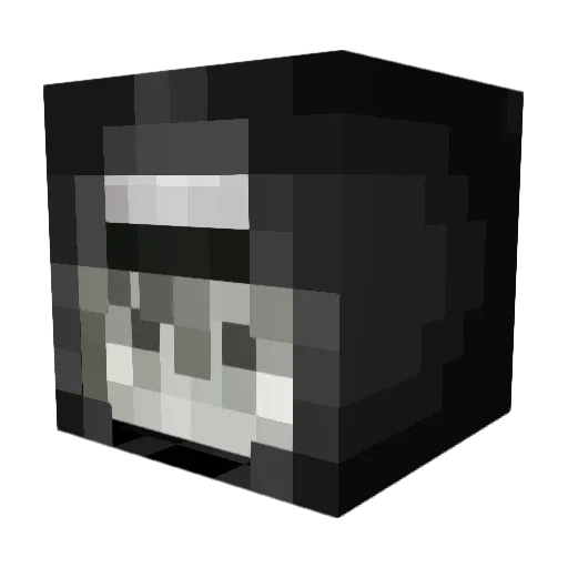 Lux1006 Minecraft avatar head, 3D render