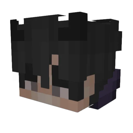 Luxor09 Minecraft avatar head, 3D render