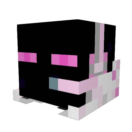 LvWildOne Minecraft avatar head, 3D render