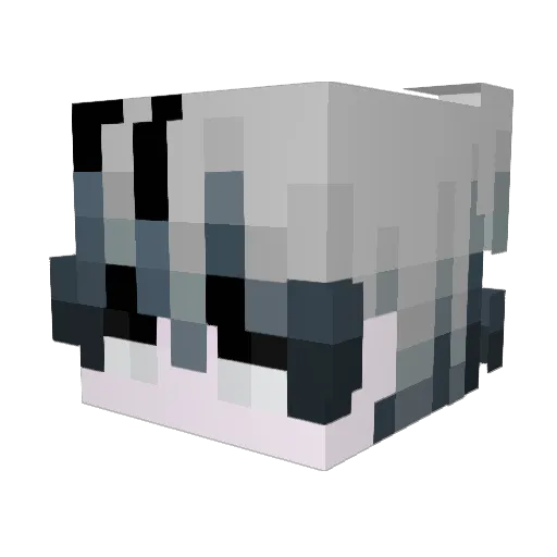 Lvmazi111 Minecraft avatar head, 3D render