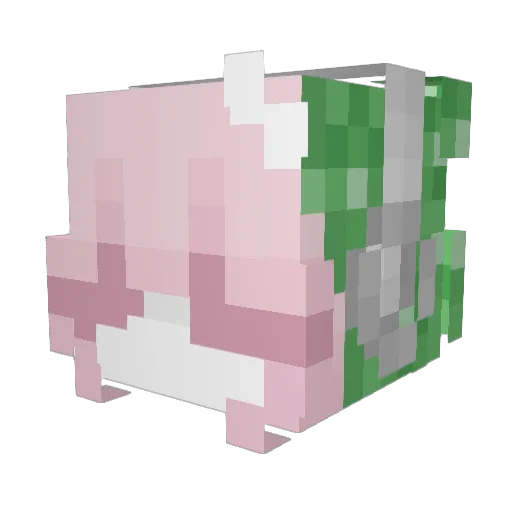 LxY0ve Minecraft avatar head, 3D render