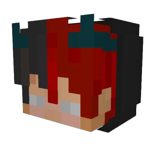 Lxcas_sbc Minecraft avatar head, 3D render