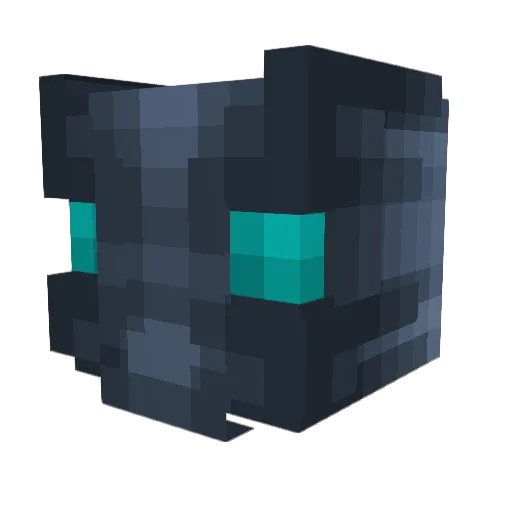 Lxgxnde Minecraft avatar head, 3D render
