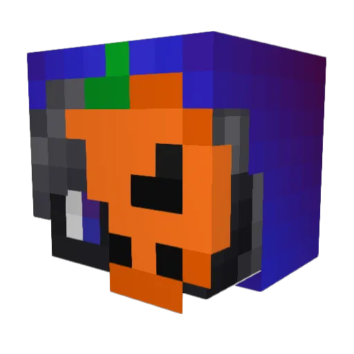 Lxk4z Minecraft avatar head, 3D render