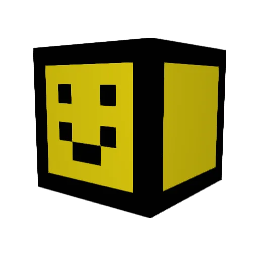 Lxnezy Minecraft avatar head, 3D render