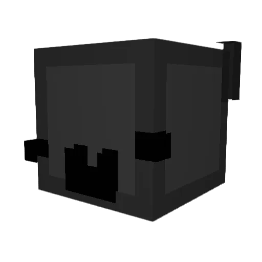 Lxscinia Minecraft avatar head, 3D render