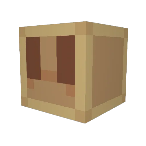 Ly1am Minecraft avatar head, 3D render