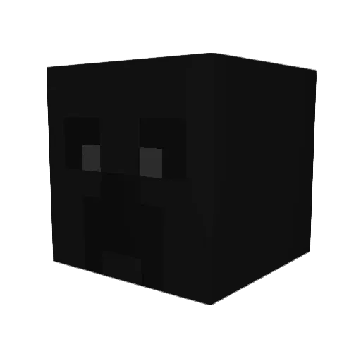 Ly1f_0 Minecraft avatar head, 3D render