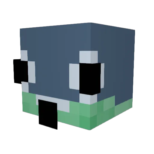 Lyam_skibidi Minecraft avatar head, 3D render