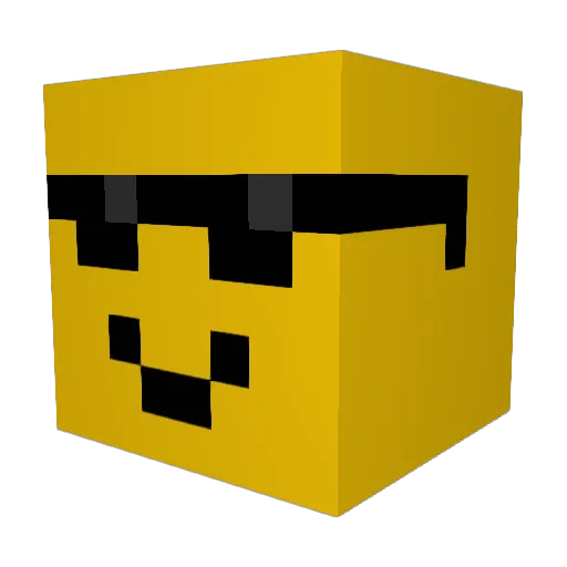 Lybithaen Minecraft avatar head, 3D render