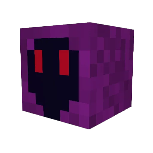 Lybry Minecraft avatar head, 3D render