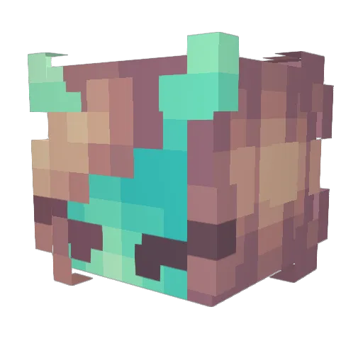 LycheeLin Minecraft avatar head, 3D render