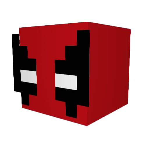 Lyches9908 Minecraft avatar head, 3D render
