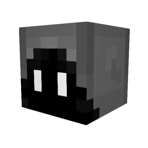 LycrisOriginal Minecraft avatar head, 3D render