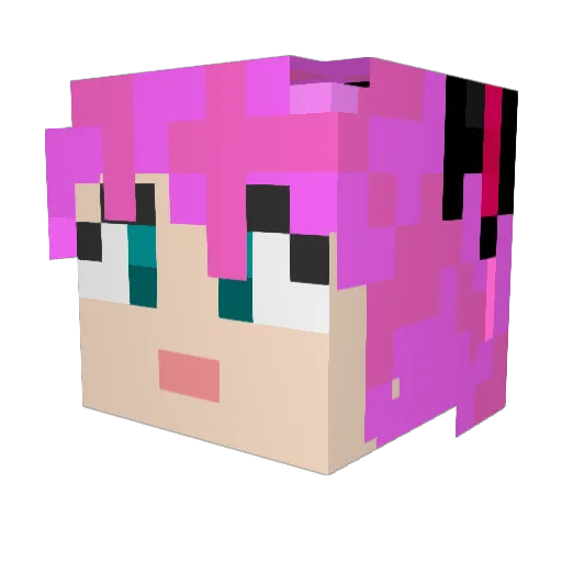 Minecraft-Avatar von LydiaWinters: Kopf als 3D-Render
