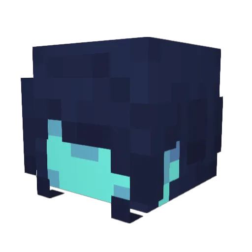 Lydiathetiger Minecraft avatar head, 3D render