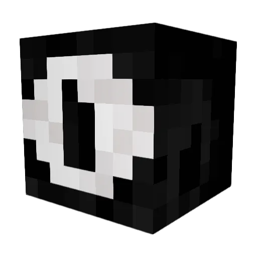 LyeseyL Minecraft avatar head, 3D render