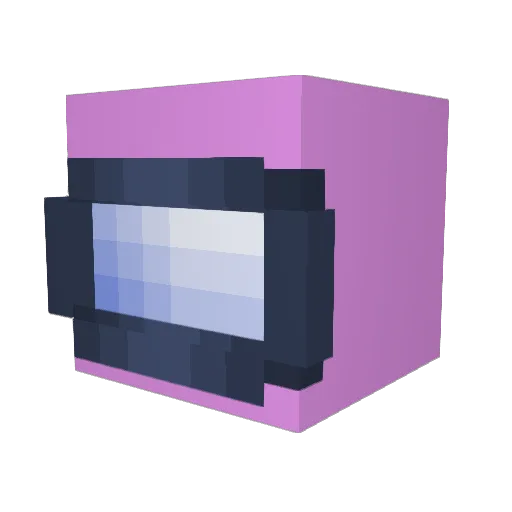 Lymelite Minecraft avatar head, 3D render