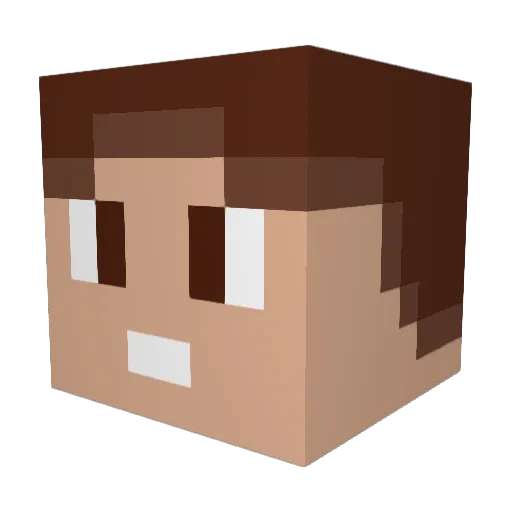 LynchVoider Minecraft avatar head, 3D render