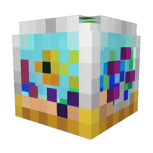 Lynch_XD Minecraft avatar head, 3D render