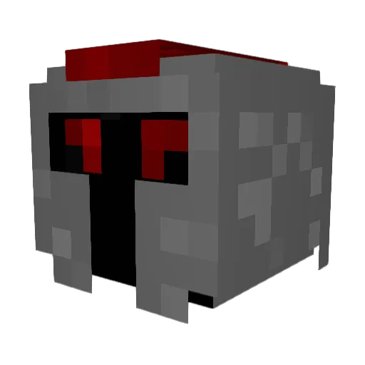 Lynet96 Minecraft avatar head, 3D render