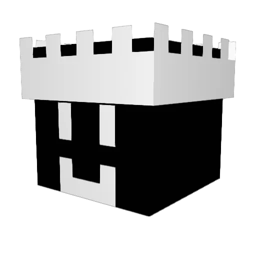LynkDtap Minecraft avatar head, 3D render