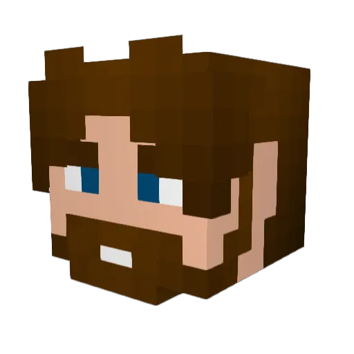 Lynk__ Minecraft avatar head, 3D render