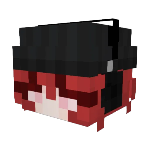 Lynk_mc Minecraft avatar head, 3D render