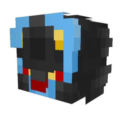 Lynks92 Minecraft avatar head, 3D render