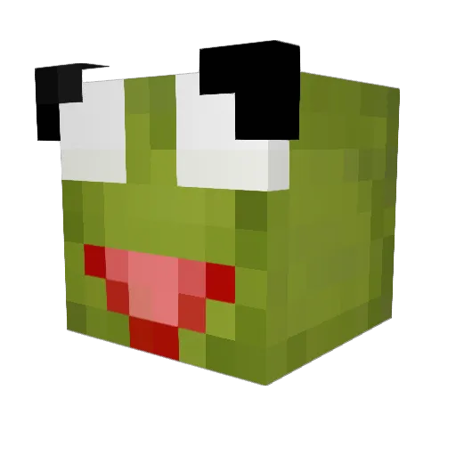 Lynther1 Minecraft avatar head, 3D render