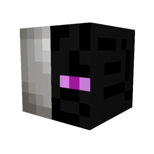 Lynx03_ Minecraft avatar head, 3D render