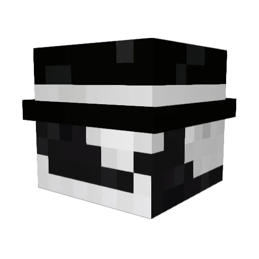 Lynx3145 Minecraft avatar head, 3D render