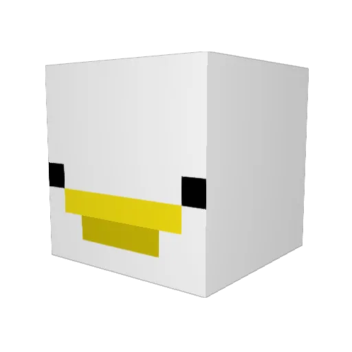 LynxDJB_ Minecraft avatar head, 3D render