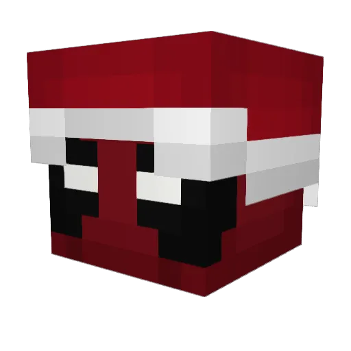 Lynx_09 Minecraft avatar head, 3D render