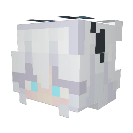 Lynx_Quinn Minecraft avatar head, 3D render