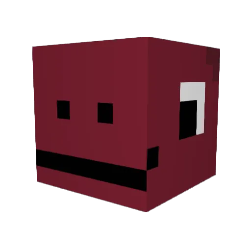 Lynx__TV Minecraft avatar head, 3D render