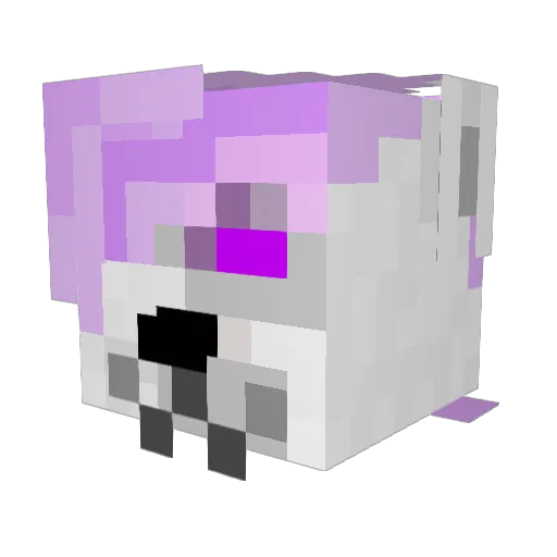 Lynx_ie Minecraft avatar head, 3D render