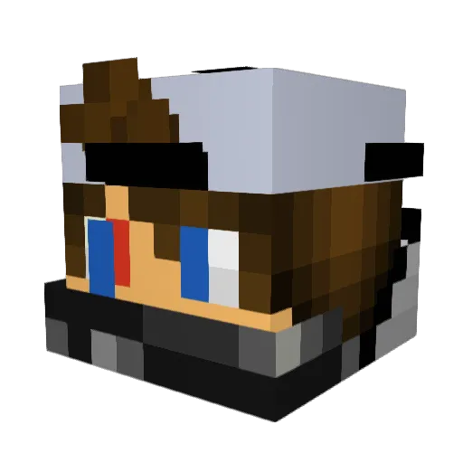 Lynx_theBoat Minecraft avatar head, 3D render