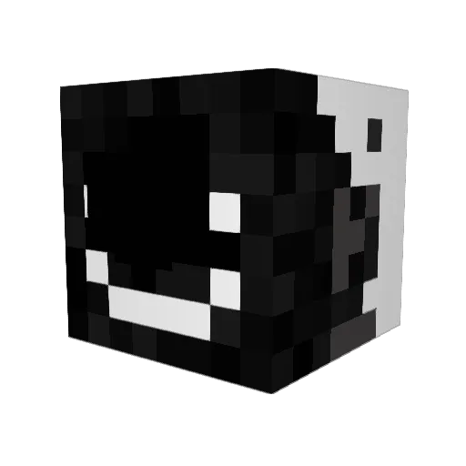 Lynzxx01 Minecraft avatar head, 3D render