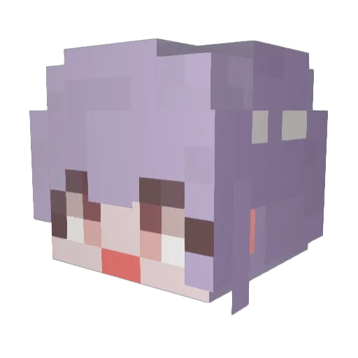 Lyon_Mephis_s Minecraft avatar head, 3D render