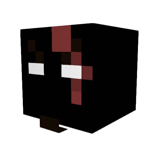 Lyonspride4 Minecraft avatar head, 3D render