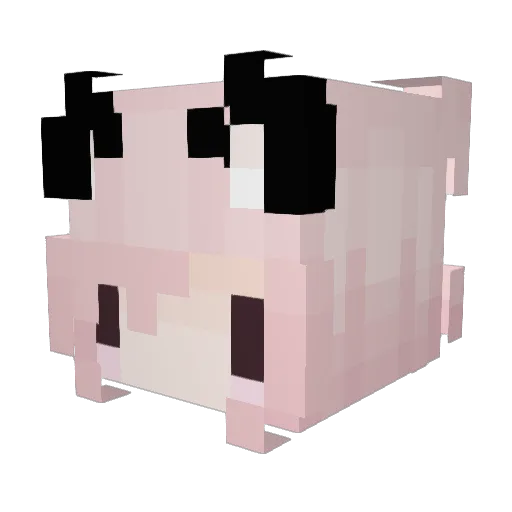 Lyra2137 Minecraft avatar head, 3D render